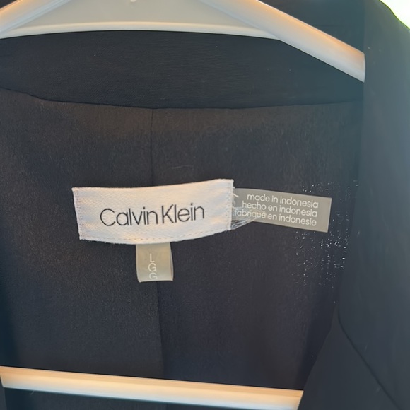 Calvin Klein large dress length vest with sash belt - Picture 2 of 5